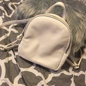 White backpack